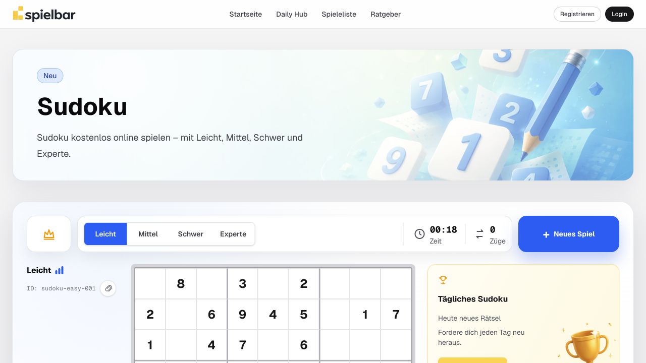 Sudoku-Live-Puzzle sudoku-easy-001 als Schritt-für-Schritt-Beispiel